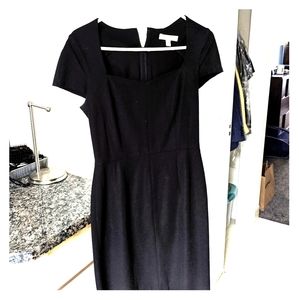 Banana republic sweetheart neckline work dress